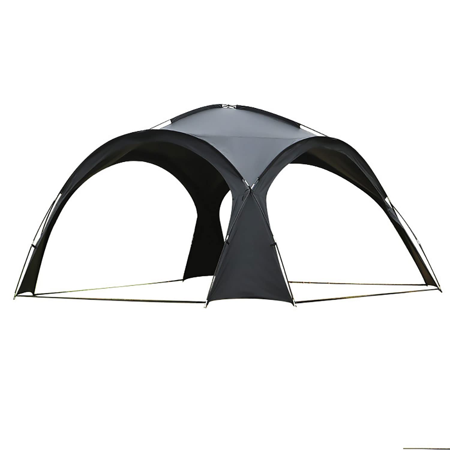 Amazon | DOGBOO タープテント ドーム型パーティーシェード ブラック  