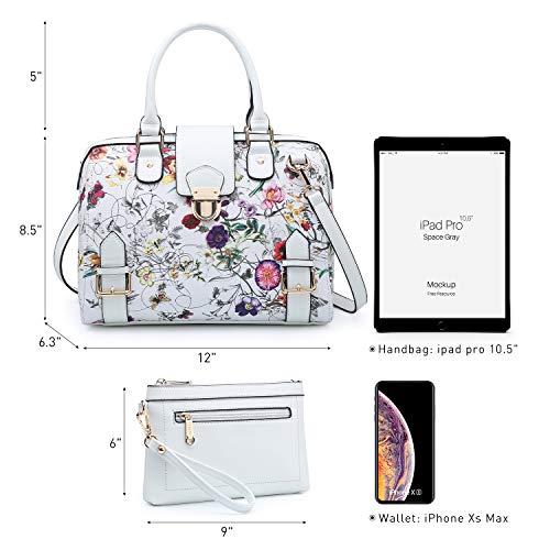 Bolso Satchel Barrel para Mujer de Cuero Vegano miniatura 5
