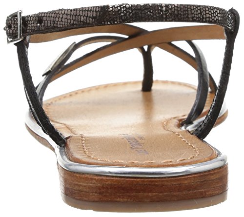 Les Tropéziennes par M. Belarbi Damen Monaco Slingback Sandalen, Schwarz Noir, 39 EU - 3