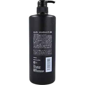 Amazon | エレガントニックシャンプー ブラック 1000ml