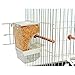 Bird Automatic Feeder No Mess Feeding Station Acrylic Transparent Suitable for Parakeet, Canary Cage, Aviary