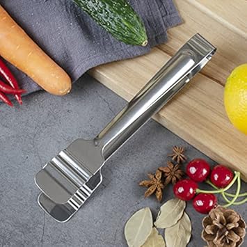 Stainless Steel Cooking Tong, Chapati Chimta, Paratha Serving Food Turner Chimta, Large Size- 11 Inch