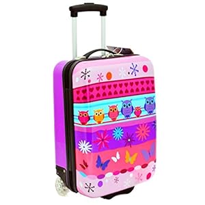 Valise Cabine 50 cm pour Enfant Violet
