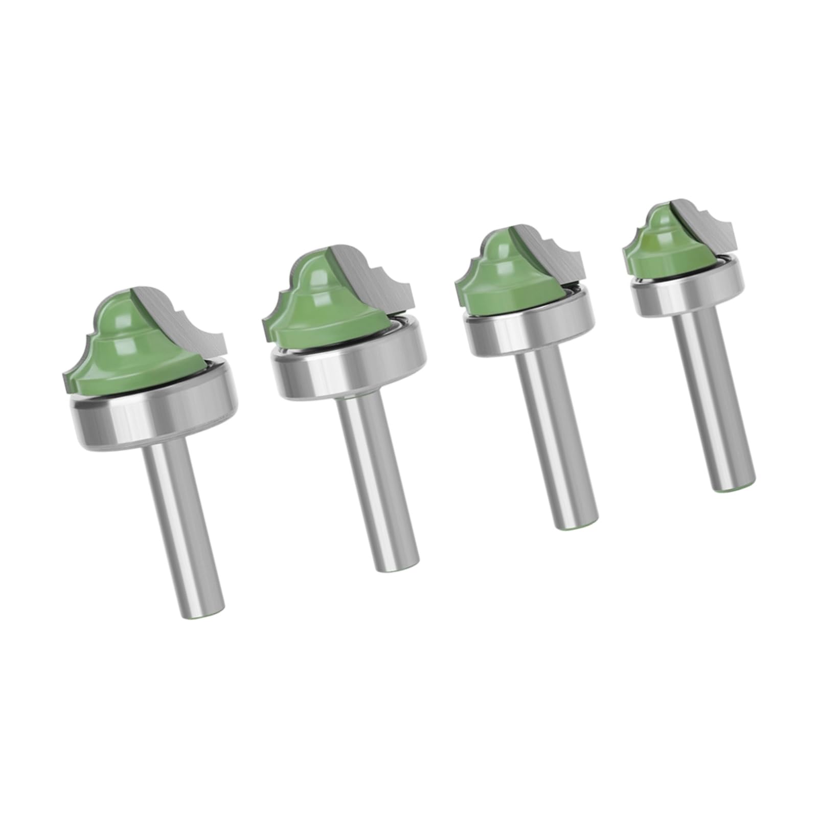 Broca de grabado alto con varios perfiles, vástago de 8 mm para materiales compuestos de madera