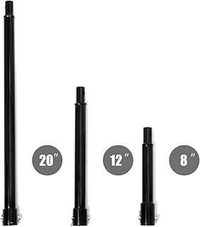 XtremepowerUS Post Hole Digger Replacement Auger Bits Ice Bits Extension Set Spare Blade 8"