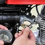 Yplkm Motorrad Ölfilter | 8mm Ölfilter,Metall Wiederwaschbar Motorrad Zubehör Für Wartung Schneemobil Quad