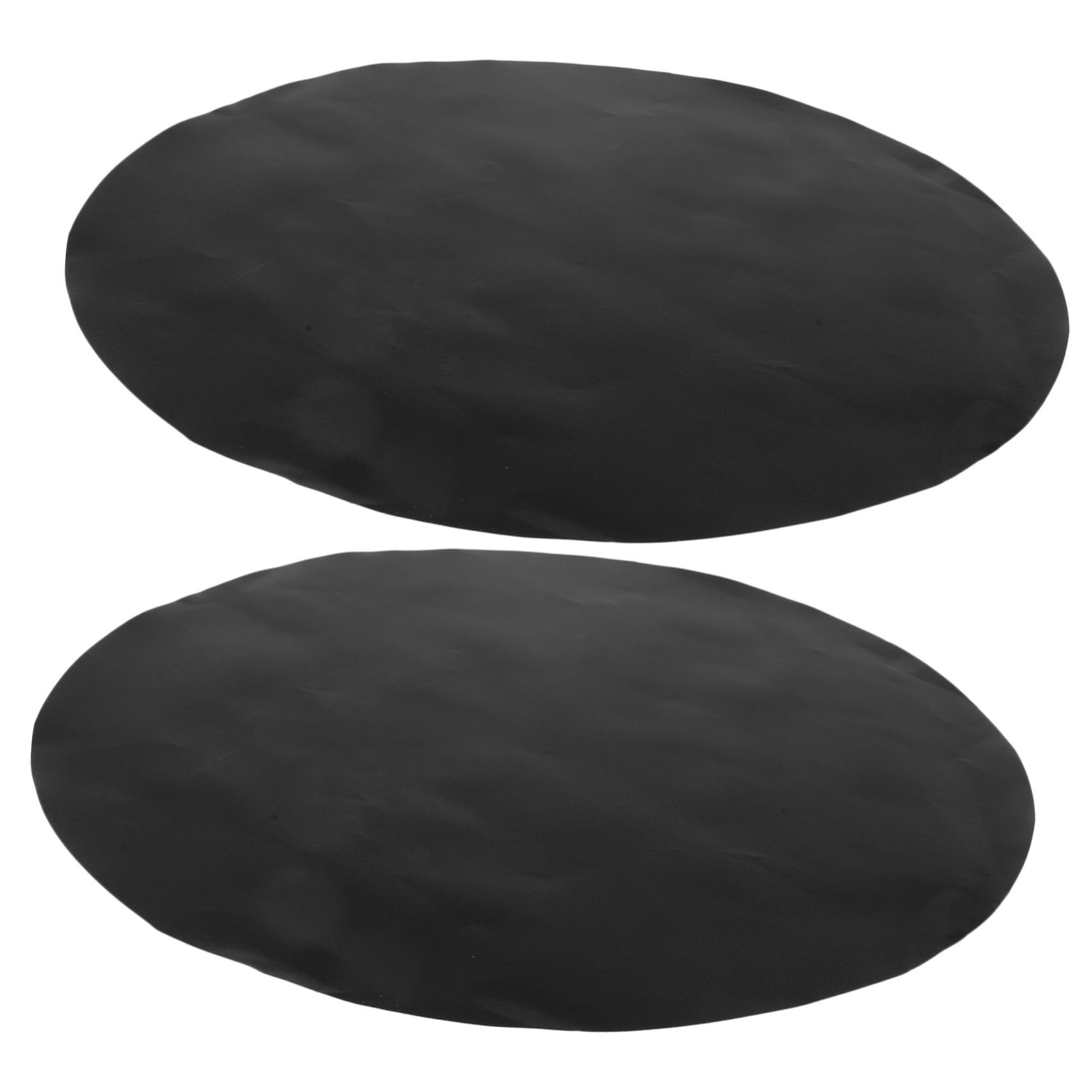 Milisten 2Pcs Nonstick Grill Mats Round Reusable Cooking Pads for Barbecue Supplies Easy to Clean and Store for Outdoor Grilling and Preventing Food from Sticking