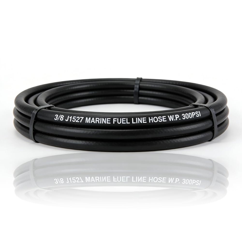 Amazon.com: 3/8 Marine Fuel Line Hose J1527 Boat Fuel Line for