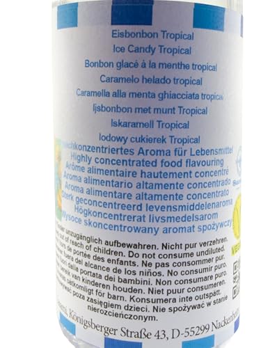Aroma caramelo helado tropical Sasami 100ml vegano sin componentes animales 6