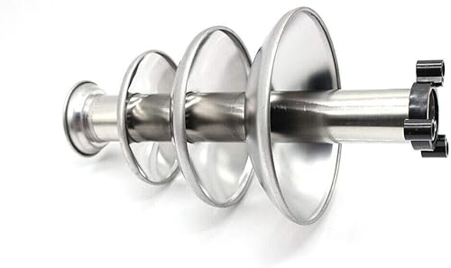 Miniatura 5 de Máquina de fuente de fondue de chocolate de acero inoxidable, perfecta para fiestas y bodas. Equipo de fusión de queso de 4 niveles de 170 W