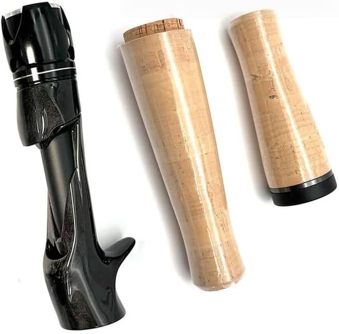 Pack of 1 Set Replace Parts New Carbon Reel seat Fishing Rod Cork Handle Repair Kit Custom Fishing Rod Graphite Reel seat