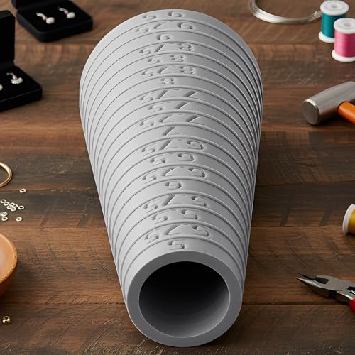 Bracelet Sizer Mandrel Round Quarter Sizes (Grey) by Roadtrip Luggage - Image 3