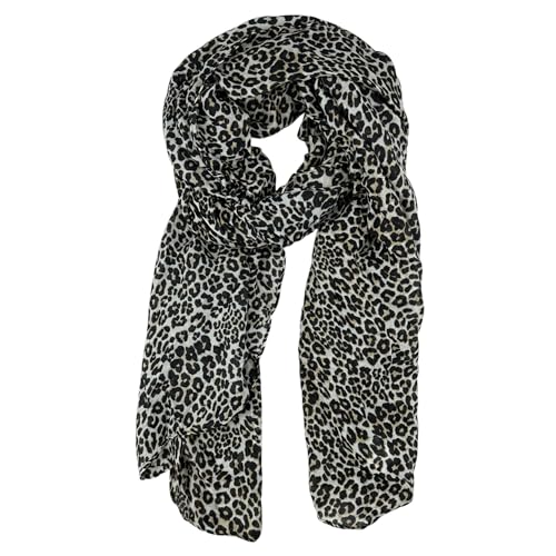 Fashion Leopard Print Scarf For Women Summer Light Soft Long Scarf Wrap Shawl