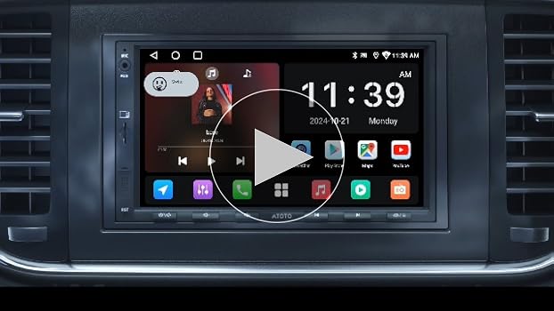 新品）ATOTOEXCELカーステレオ A5L (A5LG2B7T-S04) Amazon.com: ATOTOEXCEL A5L Android Double DIN Car Stereo