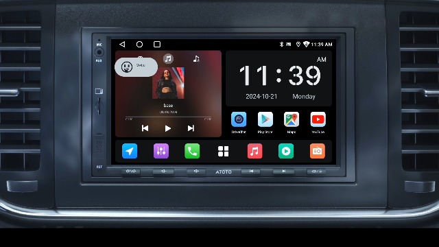 新品）ATOTOEXCELカーステレオ A5L (A5LG2B7T-S04) Amazon.com: ATOTOEXCEL A5L Android Double DIN Car Stereo