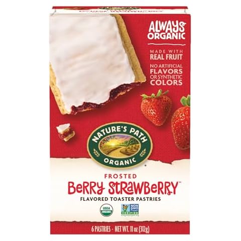 Nature’s Path Organic Frosted Berry Strawberry Toaster Pastries Cover