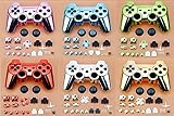 Melocyphia Chrome Plating Full Housing Shell Cover Case with Buttons for PS3 Controller (Chrome Silver)