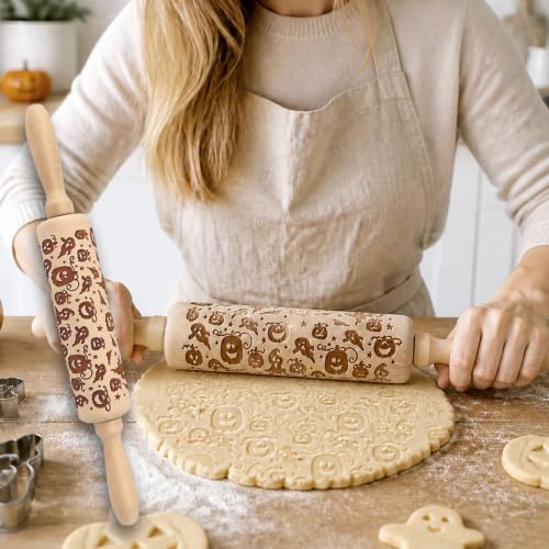Halloween Embossed Rolling Pin