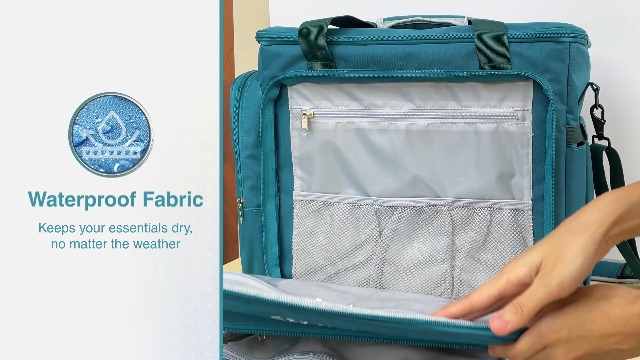 Amazon.com: Ezy Roll Rolling Craft Bag, Large Tote with Detachable