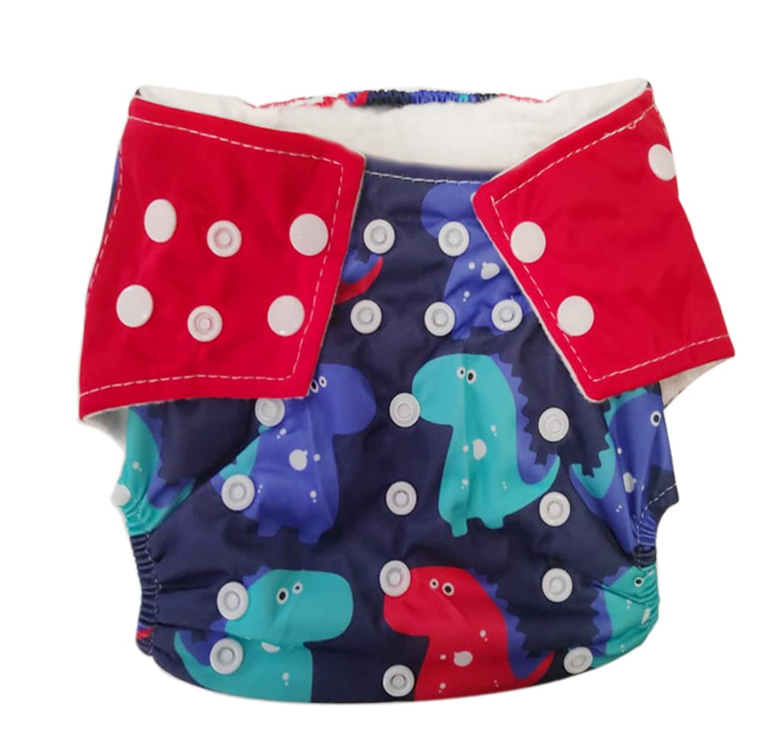 Baby Swim Diapers Pool Diaper For Baby Boys Girls REUsable Swimming Pants Waterproof Swimwear Diaper For Unisex Baby 0-3 Years Swimming Lesson-Red