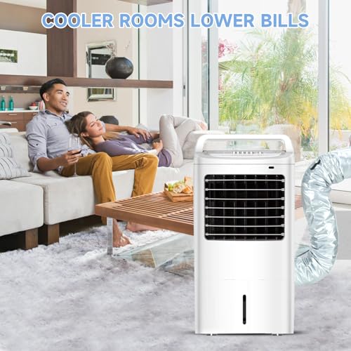 Image of 2 Pcs Portable AC Hose Insulation Sleeve, Air Conditioner Hose Cover Wrap for 5 inch & 5.9 inch Diameter Exhaust Hose, AC Duct Vent Cover Sleeve with Upgrade Heat Insulation Material,One Step Install