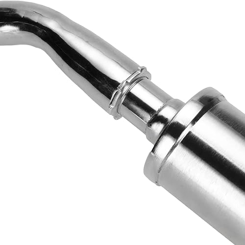 Miniatura 7 de FVRITO Tubo de escape de 212cc con silenciador para Predator 212 Go Kart 196cc no Hemi Motor Coleman Powersports KT196 Trailmaster XRX XRS