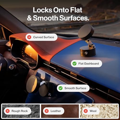 Statik HyperMount (Gen 2) Magnetic Phone Holder, for iPhone and Android - 3