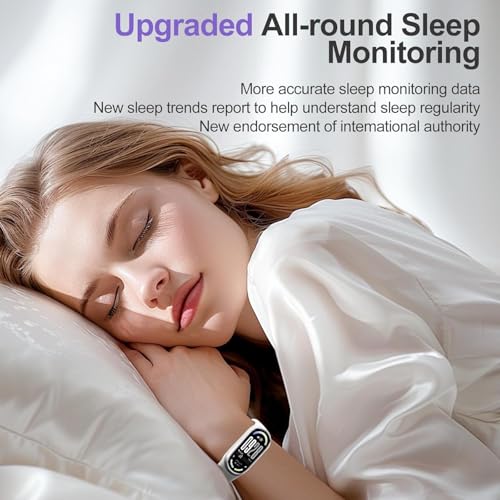 Image of Xiaomi Smartband 10, 1.72 inch AMOLED Display, Fast Charge, 150+ Sports Modes, Health and Sleep Monitoring, HyperOS 2.0. Waterproof 5ATM, Compass, Pearl White