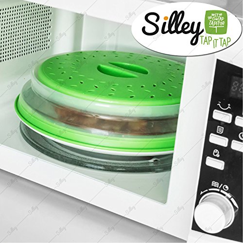 2 in 1 - Campana pieghevole da microonde e