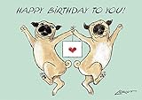 Postkarte A6 (14,8 x 10,5 cm) von Inkognito ++ Motiv: ''HB to you'' ++ Künstler: ''Loriot'' ++ satte Farben und beste Bildqualität