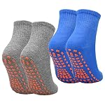NATUCE – NATUCE 2Paar Anti-Rutsch-Socken Rutschsocken Stopppersocken 