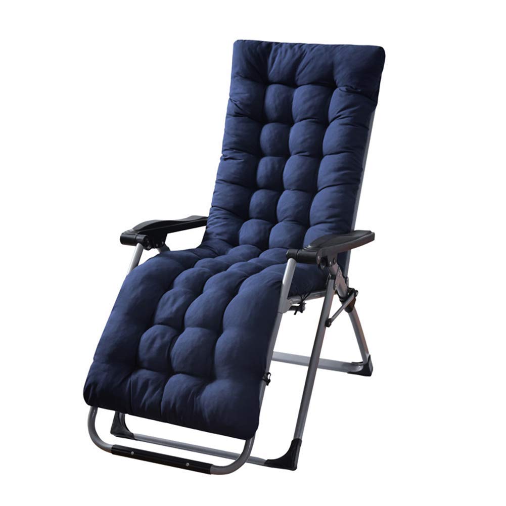 Atyhao Cuscini per Lettini Prendisole, Cuscini per Lettini Prendisole da Giardino Spessi di Ricambio, Cuscino per Sdraio per Chaise Longue Reclinabile da Giardino per Esterni (Blu