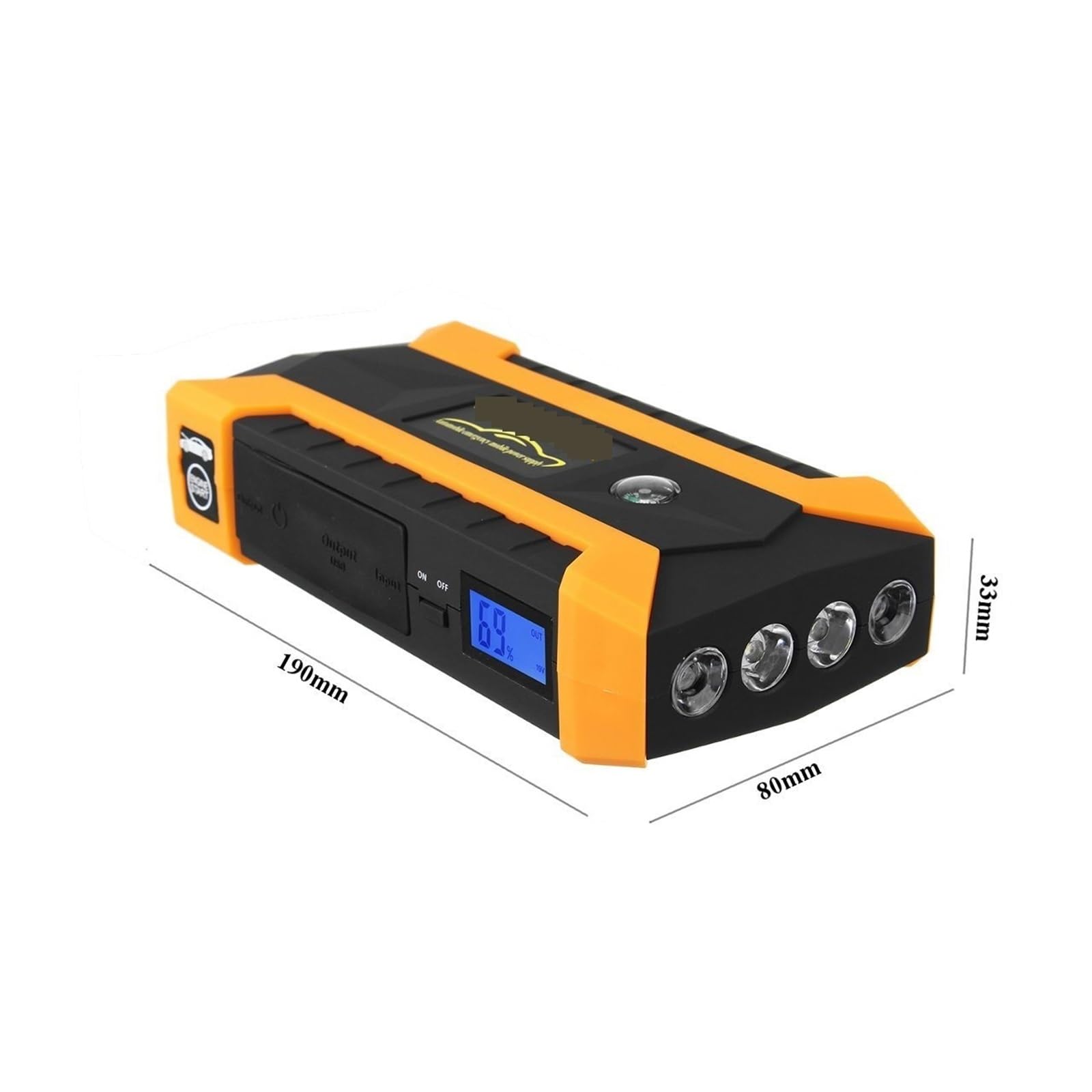 6000mAh Urządzenie Do Uruchamiania Awaryjnego Samochodu Power Bank 600A Urządzenie Zapłonowe Diesel Benzyna Ładowarka Samochodowa Do Wzmacniacz Akumulatora Samochodowego Buster Szybkie I Wydajne łAdow