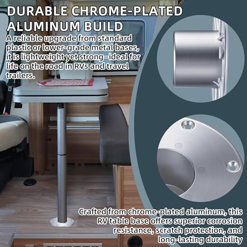 Image of TonGass 131112 RV Pedestal Base with 6 Mounting Screws