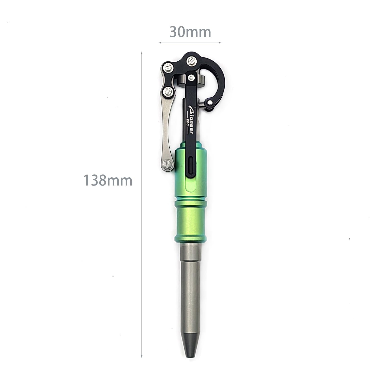 Amazon | Fanycs EDC チタンタクティカルペン ボルトアクションペン