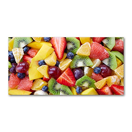Dosseret en verre trempé Tulup de 100x50 cm pour éliminer les taches de graisse en cuisine