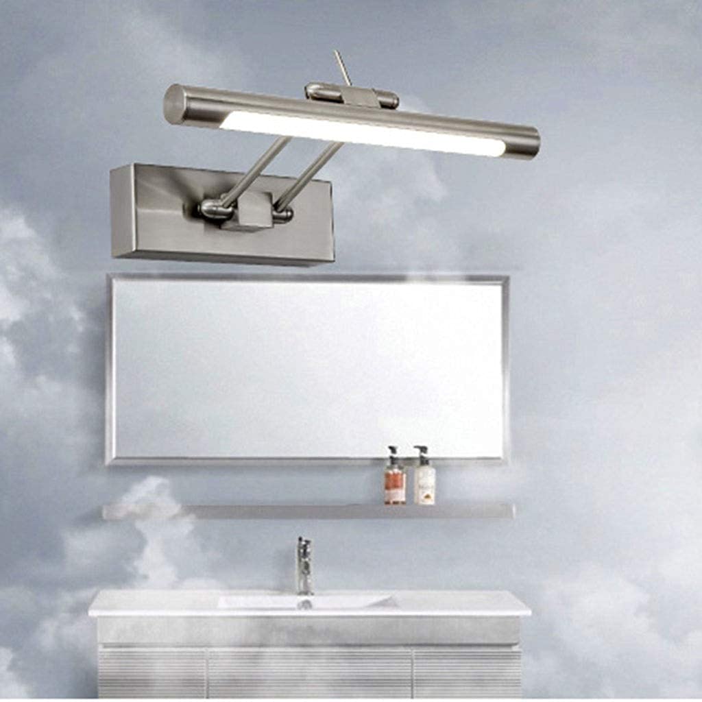 Lampada da parete per specchio da bagno Lampada da parete antiappannamento per bagno a LED Lampada da toeletta per armadio a specchio Fari a specchio in acrilico retrò, lampada a specchio (Colore :