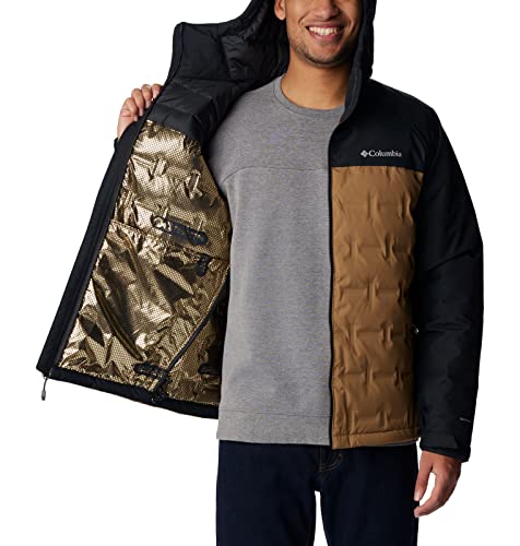 Image of Columbia Men Omni-Heat Inifnity Grand Trek II Hooded Hiking and Trekking Down Jacket