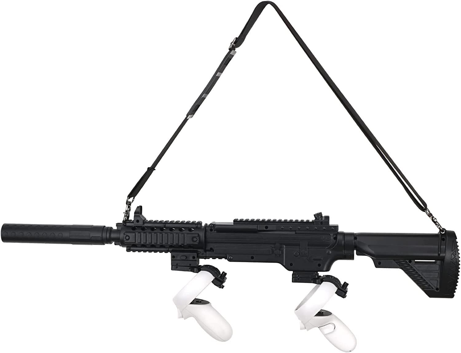 Accessoire Gun Pour Oculus Quest 2 - Poignée Pistolet FPS, Améliore La Stabilité Et Le Réalisme En Jeu VR
