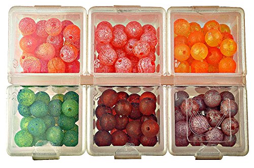 Spirit River UV2 Fusion Egg Bead Combo Boxes, 8mm, 10mm, 12mm Sizes and Colors