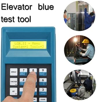 TOPCHANCES Elevator Lift Test Tool Escalator Server Test Conveyor Debugging Tool with Powerful Function for OTIS XIZI OTIS Check and Adjust Various Data