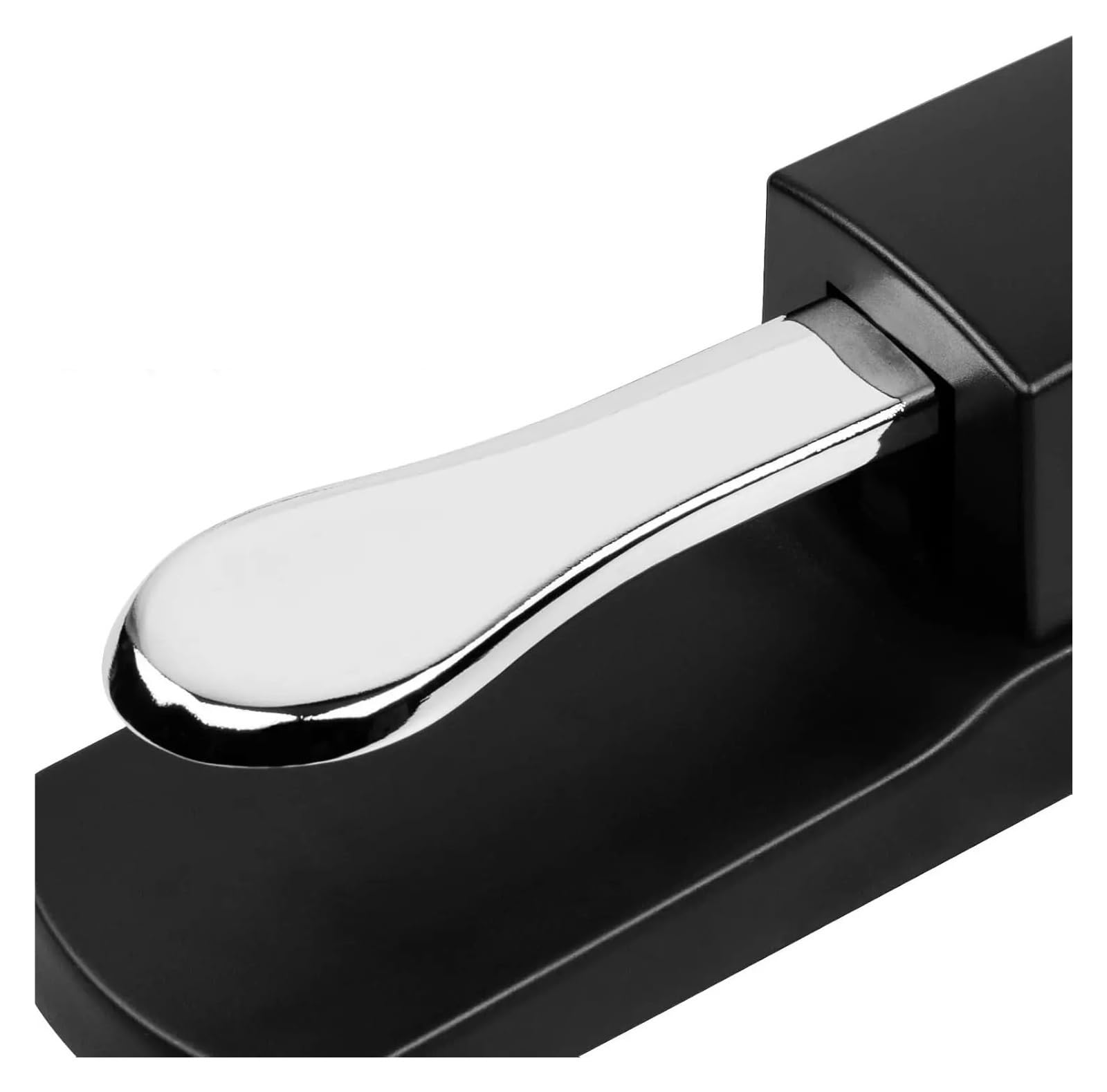 Pedale Sustain for Tastiera Universale Con Interruttore Di Polarità for Tastiere MIDI, Pianoforti Digitali 1/4''(Gold)