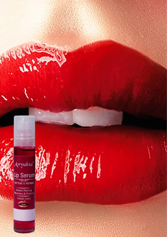 Image of Lip Serum for Soft, Hydrated & Plump Lips | Repairs Dryness, Adds Instant Shine & Nourishes Naturally | Non-Sticky Lip Care