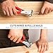 HAUTMEC 7 Inch Nail Puller Pliers Tool, CR-Ni Steel End Cutting Pliers with Non-Slip Grip, Nail Remover Tool with Polished Finish, End Cutting Nippers Tool for Pulling Nails and Wires HT0158-CP