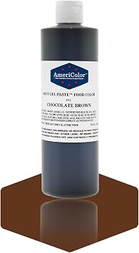 Americolor Soft Gel Paste Food Color, 13.5-Ounce, Chocolate Brown