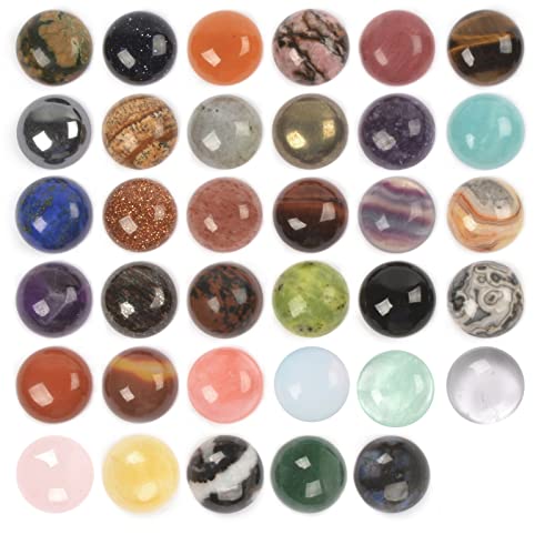 Pierre gemme multicolore en cabochon pour sertissage et bijoux fait main
