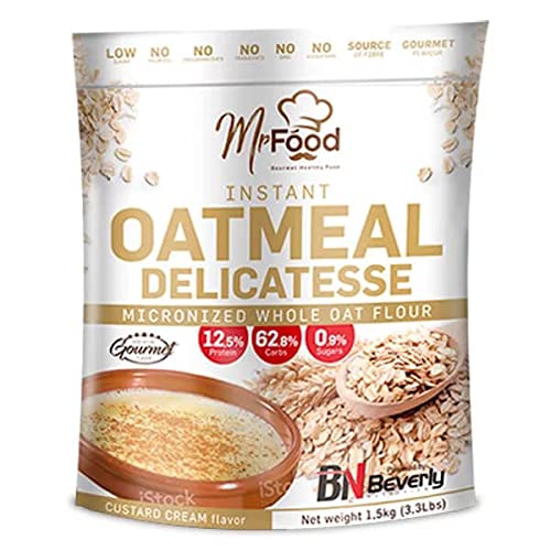 Beverly Nutrition Instant Oatmeal 1,5 Kg Sabor Fresa-Chocolate Blanco