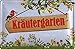 Produktbild Geschenkeparadies 24 Blechschild Kräutergarten