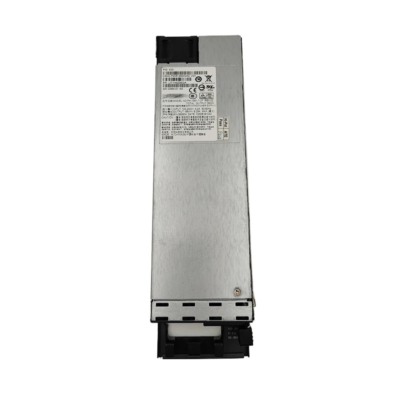 KSZHZYMGX 3560X 3750X Power Supply 341-0394-01 C3KX-PWR-350WAC