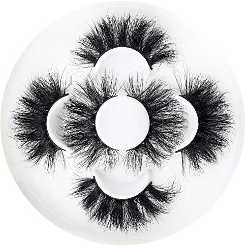 25mm 3D Mink Lashes Fluffy Mink Eyelash Full Stip Lashes High Volume Long 25mm 5d Mink Eyelashes (71Amix)